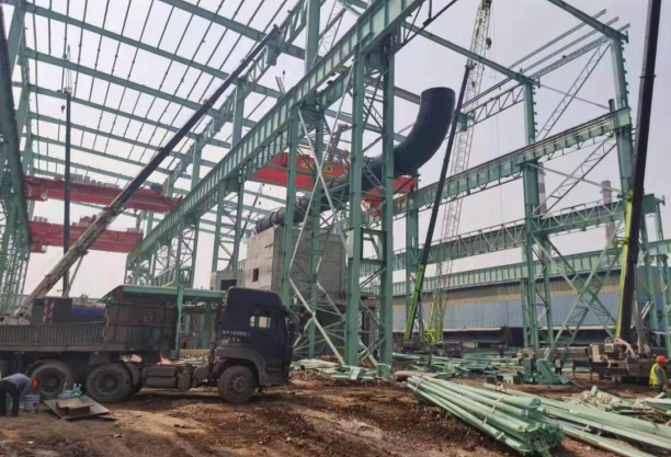 重庆钢结构仓库安装施工作业